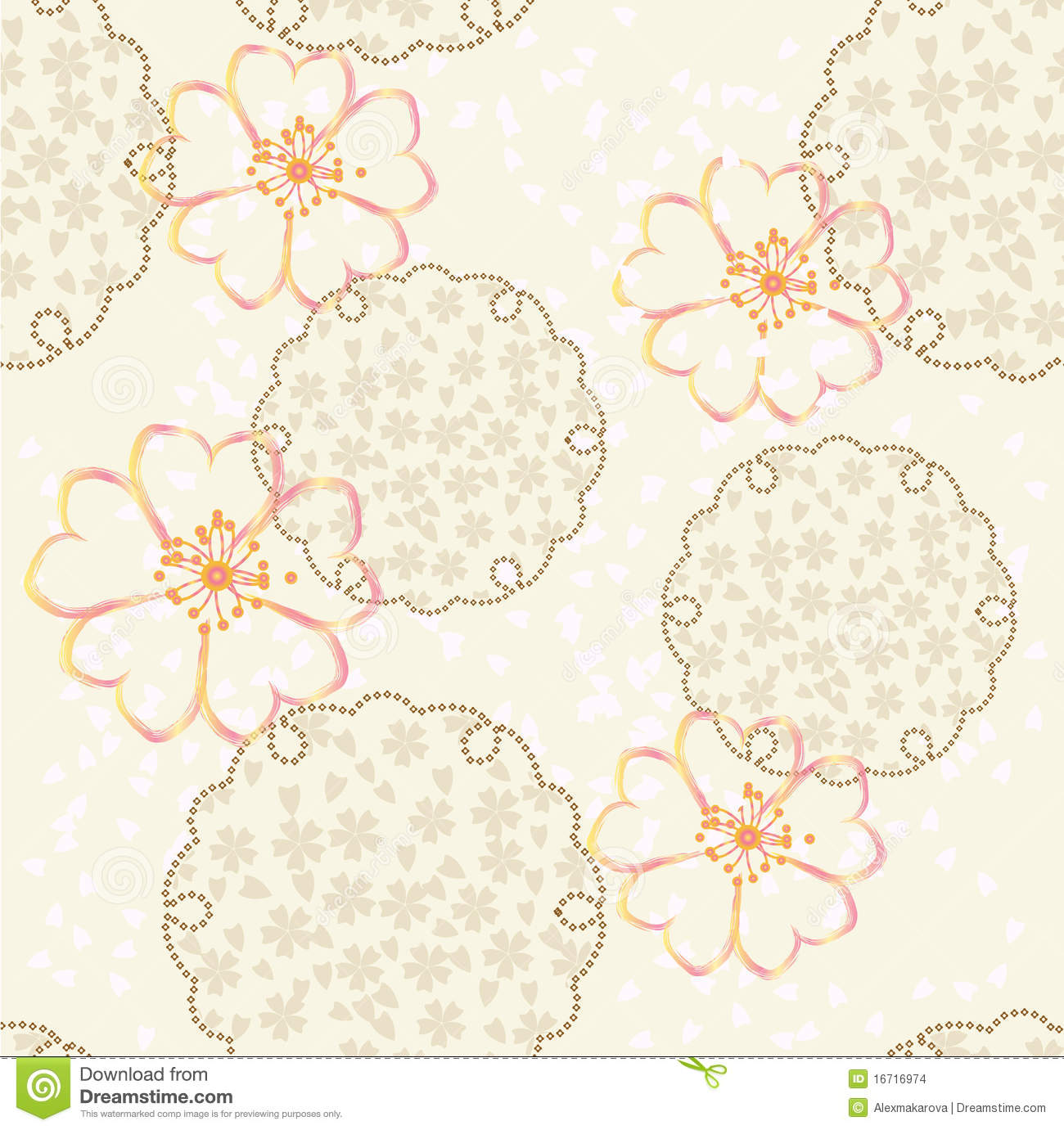 Japanese Cherry Blossom Vector