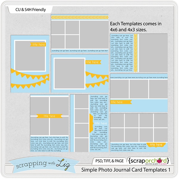 Journal Card Templates Journal Card Templates