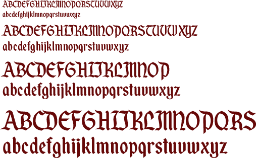 Kingdom Hearts Font