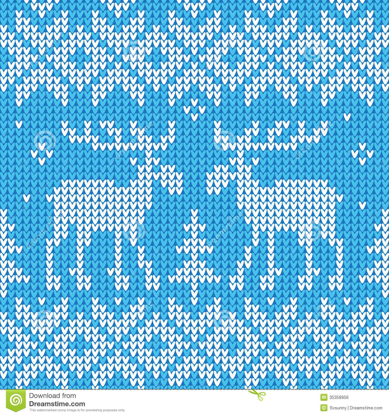 Knitted Seamless Pattern Vector Free Knitted Seamless Pattern Vector Free