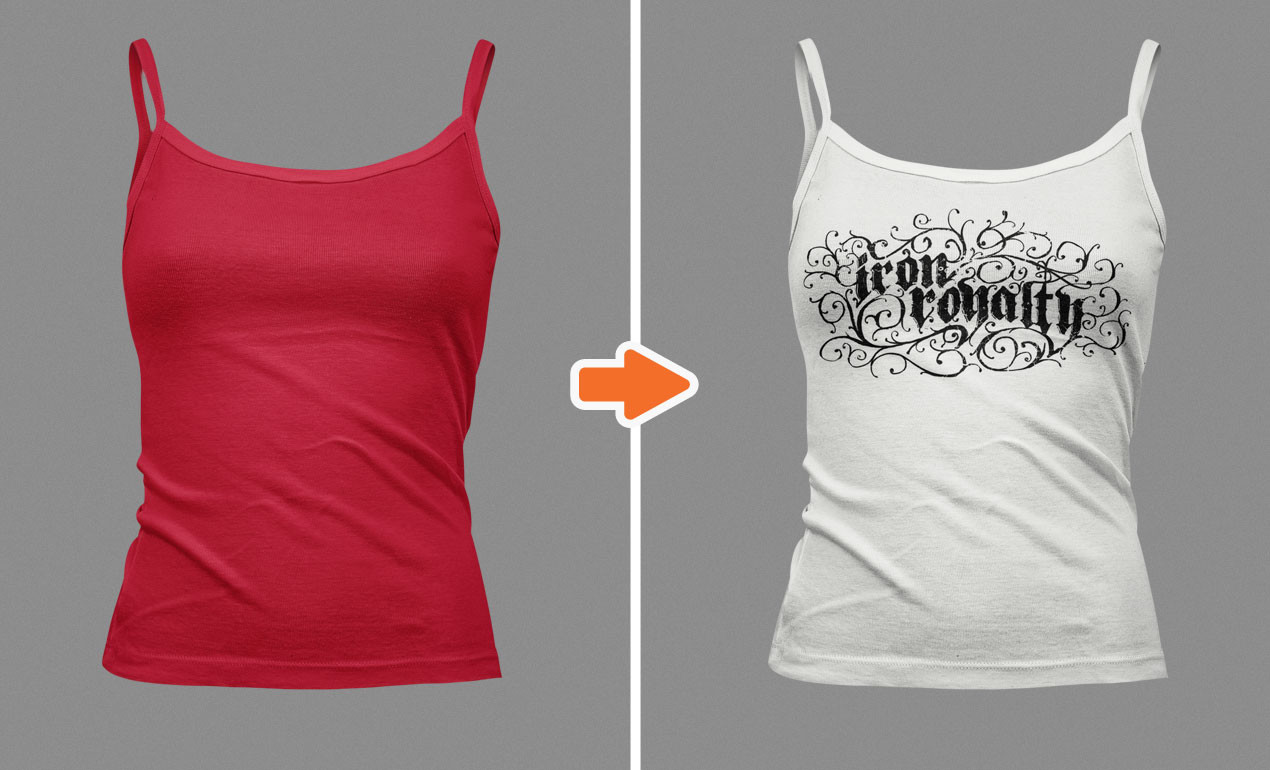 Ladies Tank Top Template