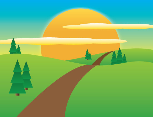 Landscape Illustrations Vector Graphics