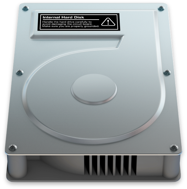 Mac OS X Icons Hard Drive