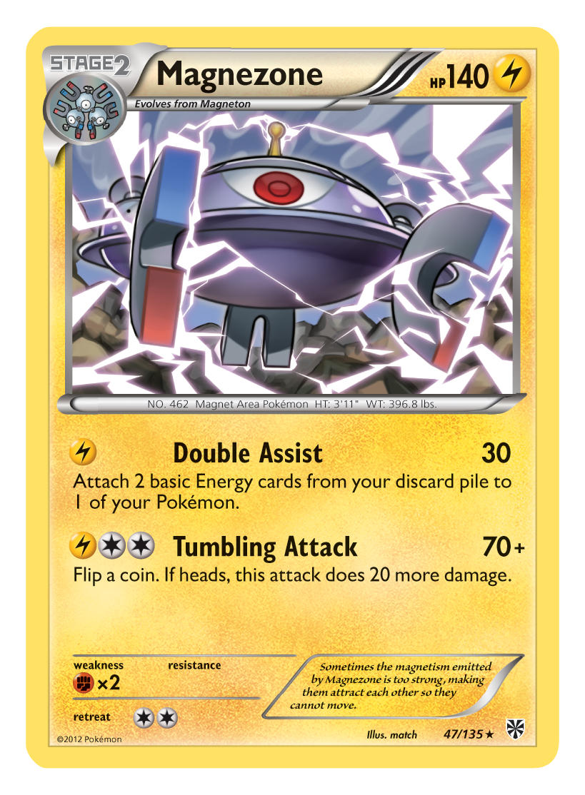 Magnezone Pokemon Card