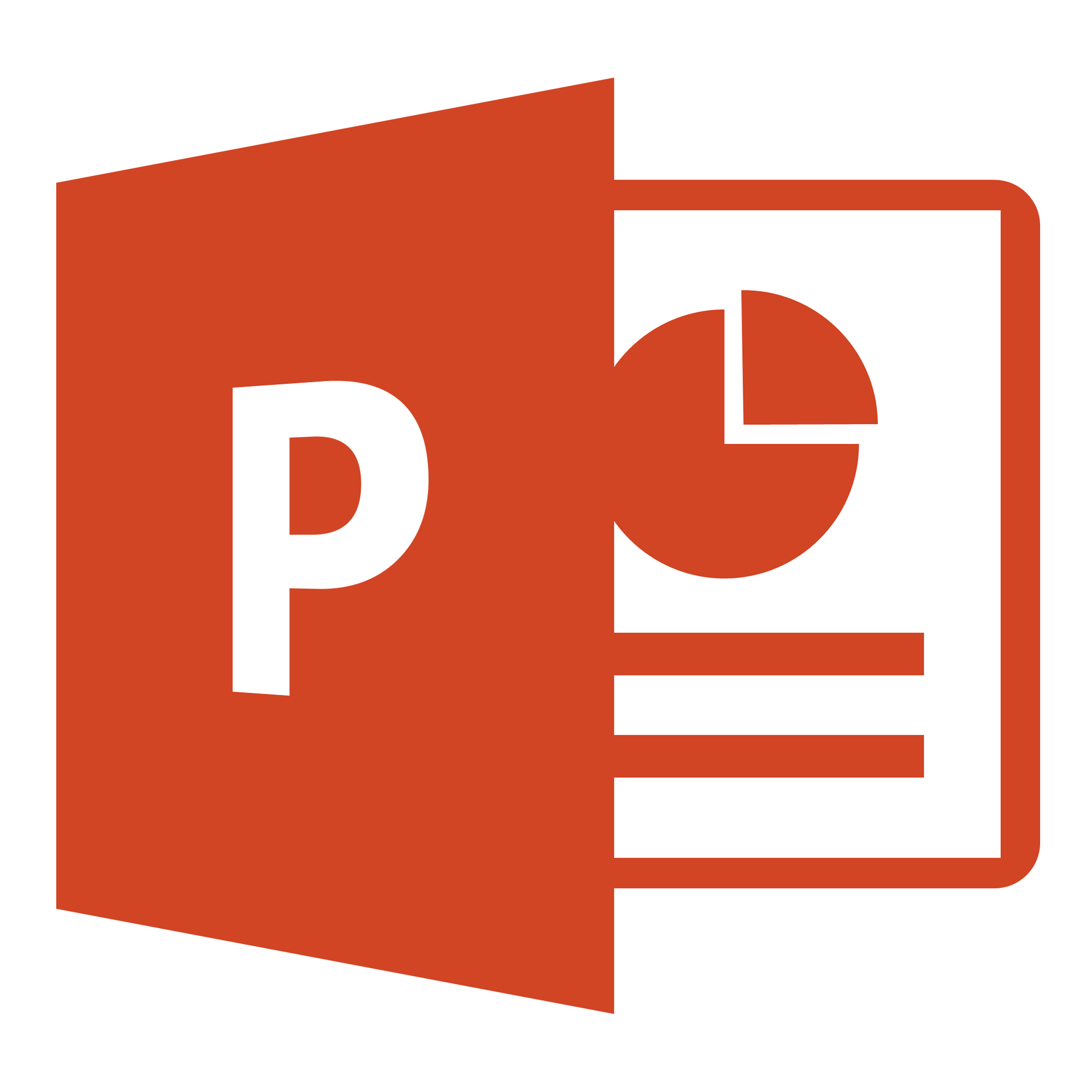 Microsoft PowerPoint 2013 Icon