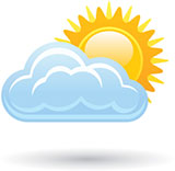 Mostly Sunny Weather Icon