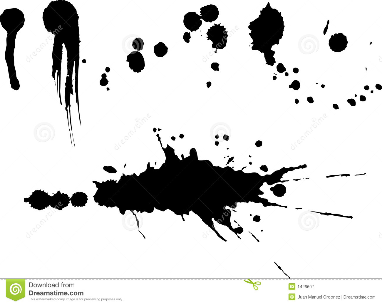 Mud Splatter Clip Art