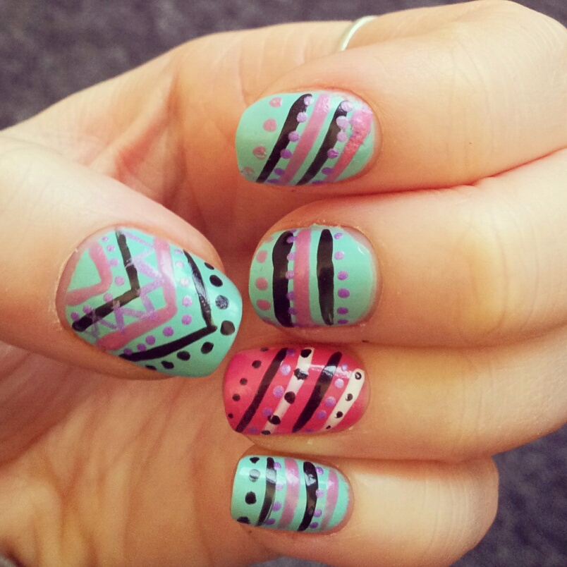 7 Pinterest Nail Art Designs Images