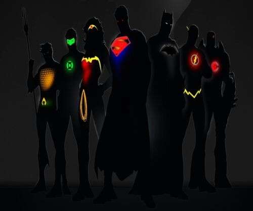 Neon Justice League