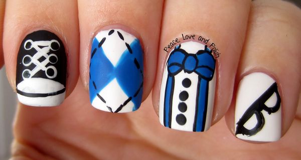 Nerdy Nail Art