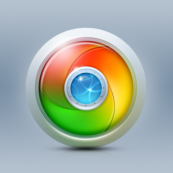 New Google Chrome Icon New Google Chrome Icon