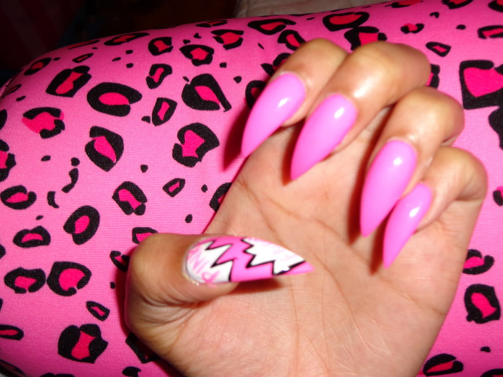 9 Nicki Minaj Nail Designs Images