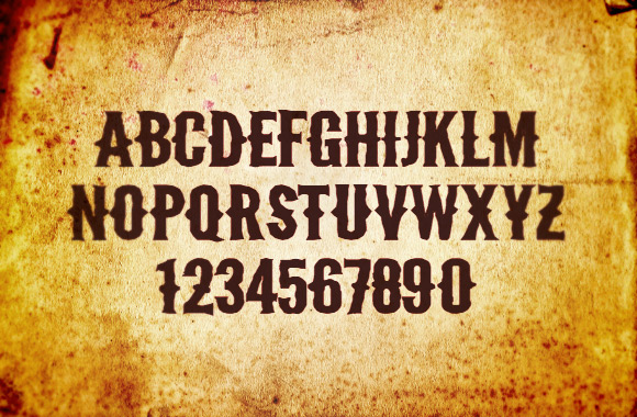 Old West Font Style