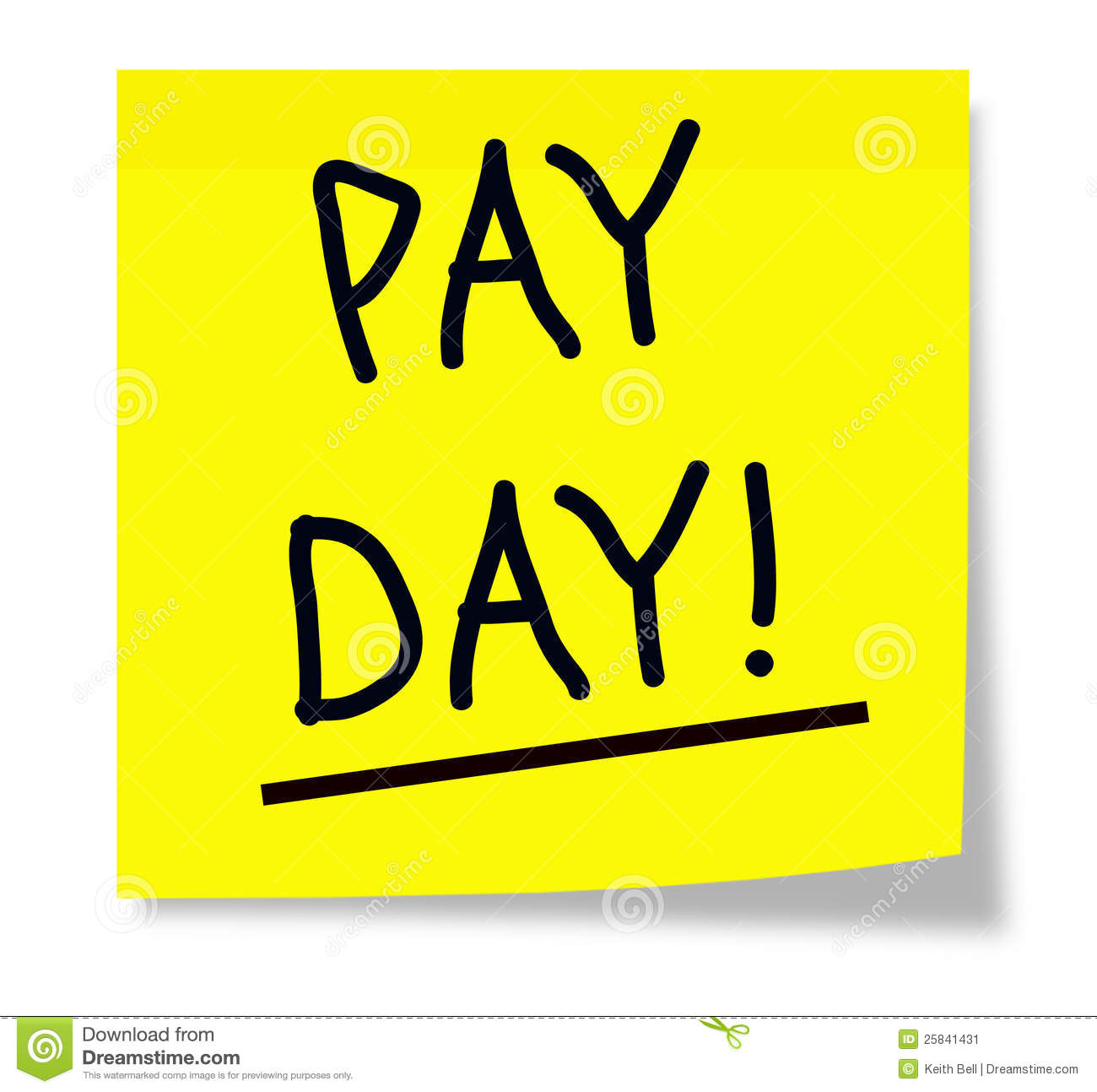 Pay Day Clip Art