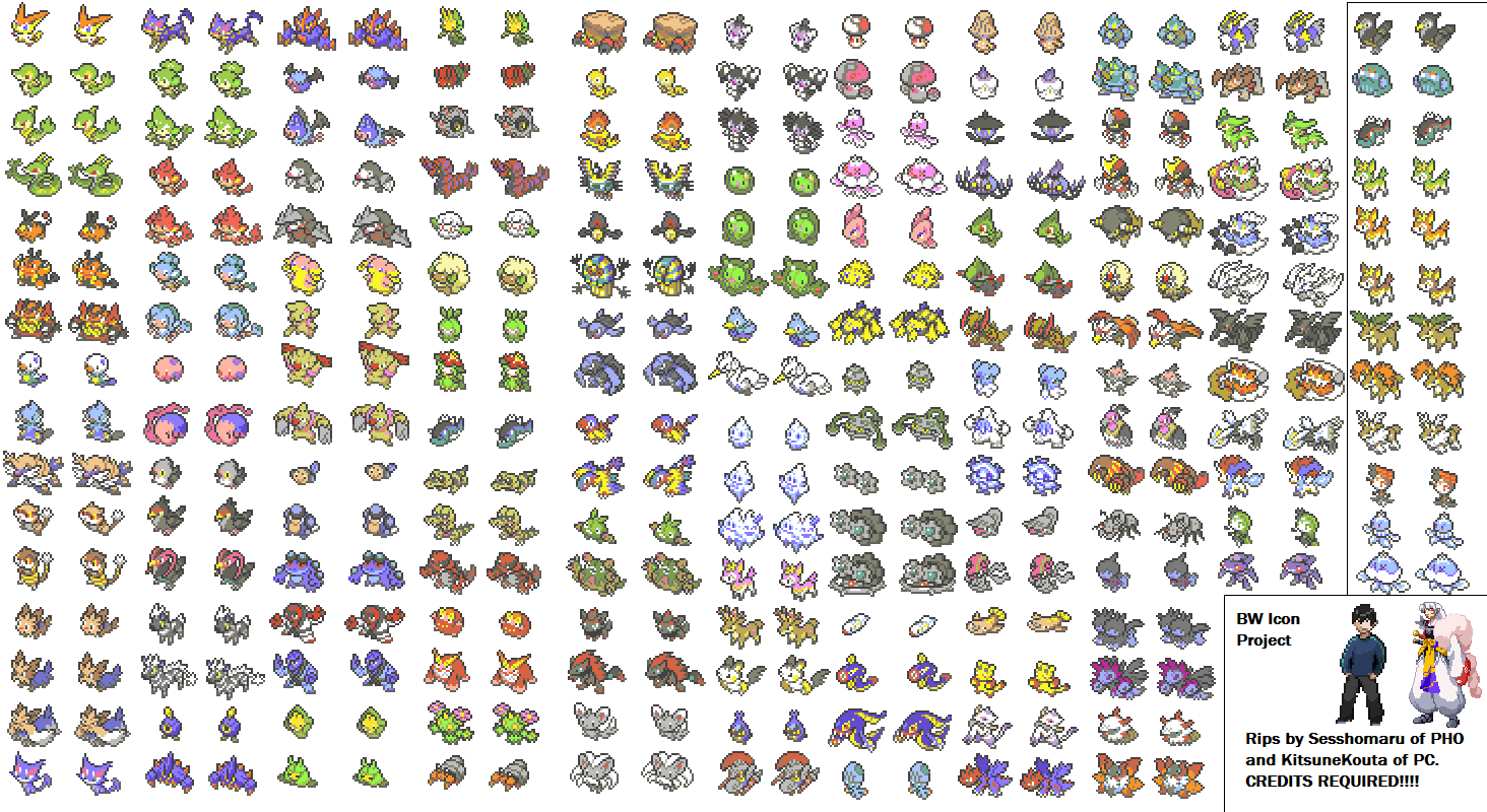 Pokemon Icon Sprites