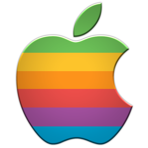 Rainbow Apple Logo