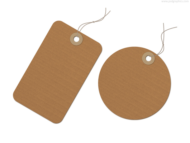 Recycled Brown Paper Tags