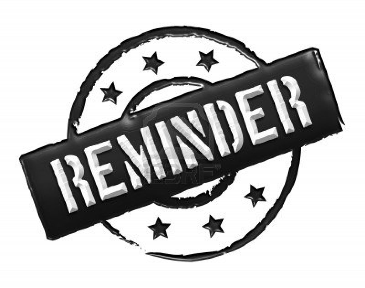 Reminder Icon Clip Art