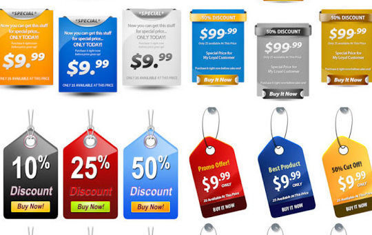 Sale Price Tag Template