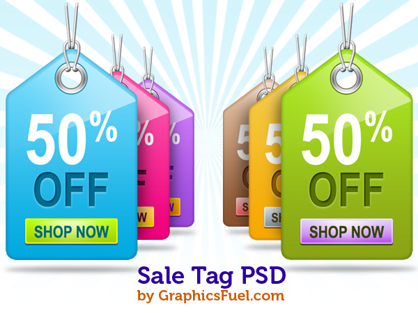 Sale Tag Template for Free