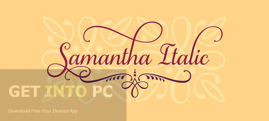 Samantha Script Font Free Download