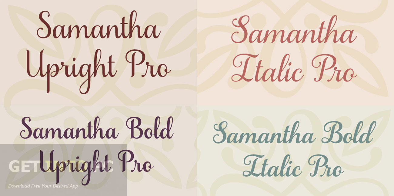 Samantha Script Font Free Download