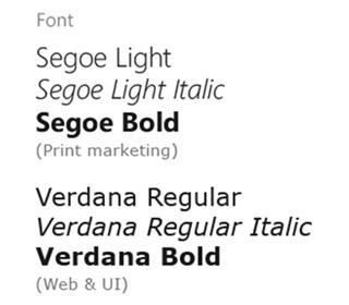 Segoe UI Symbol Font