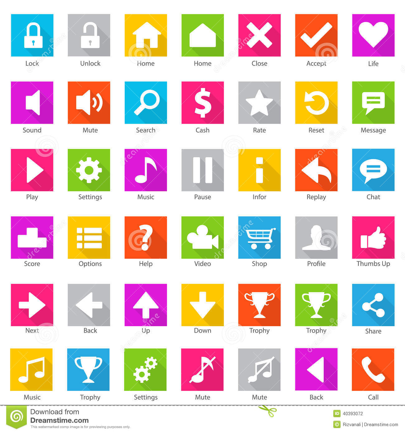 Set Internet Web Icons Set Internet Web Icons