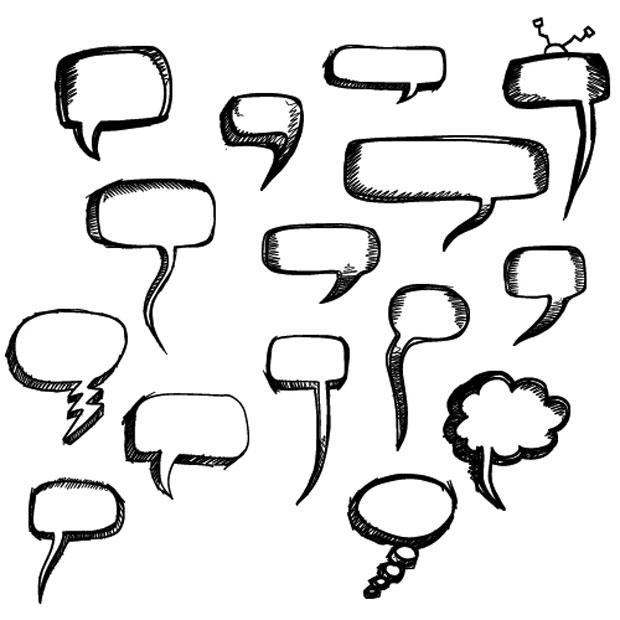Speech Bubble Photoshop Brushes Speech Bubble Photoshop Brushes