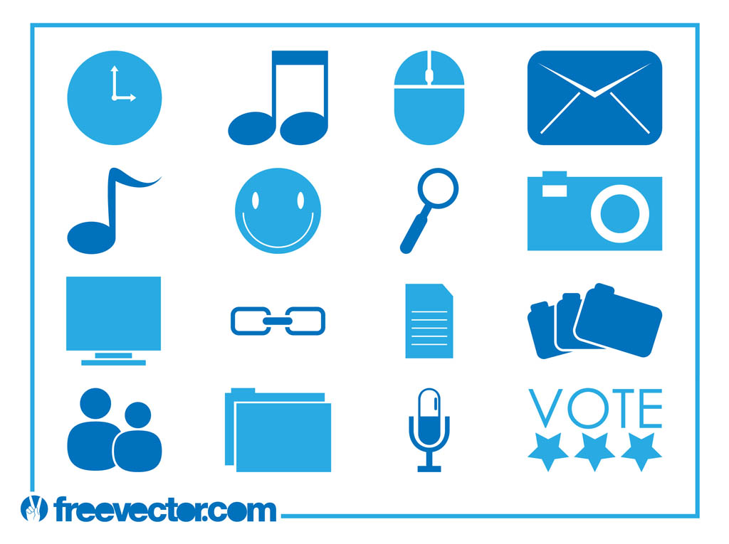 12 Free Vector Technology Icons Images