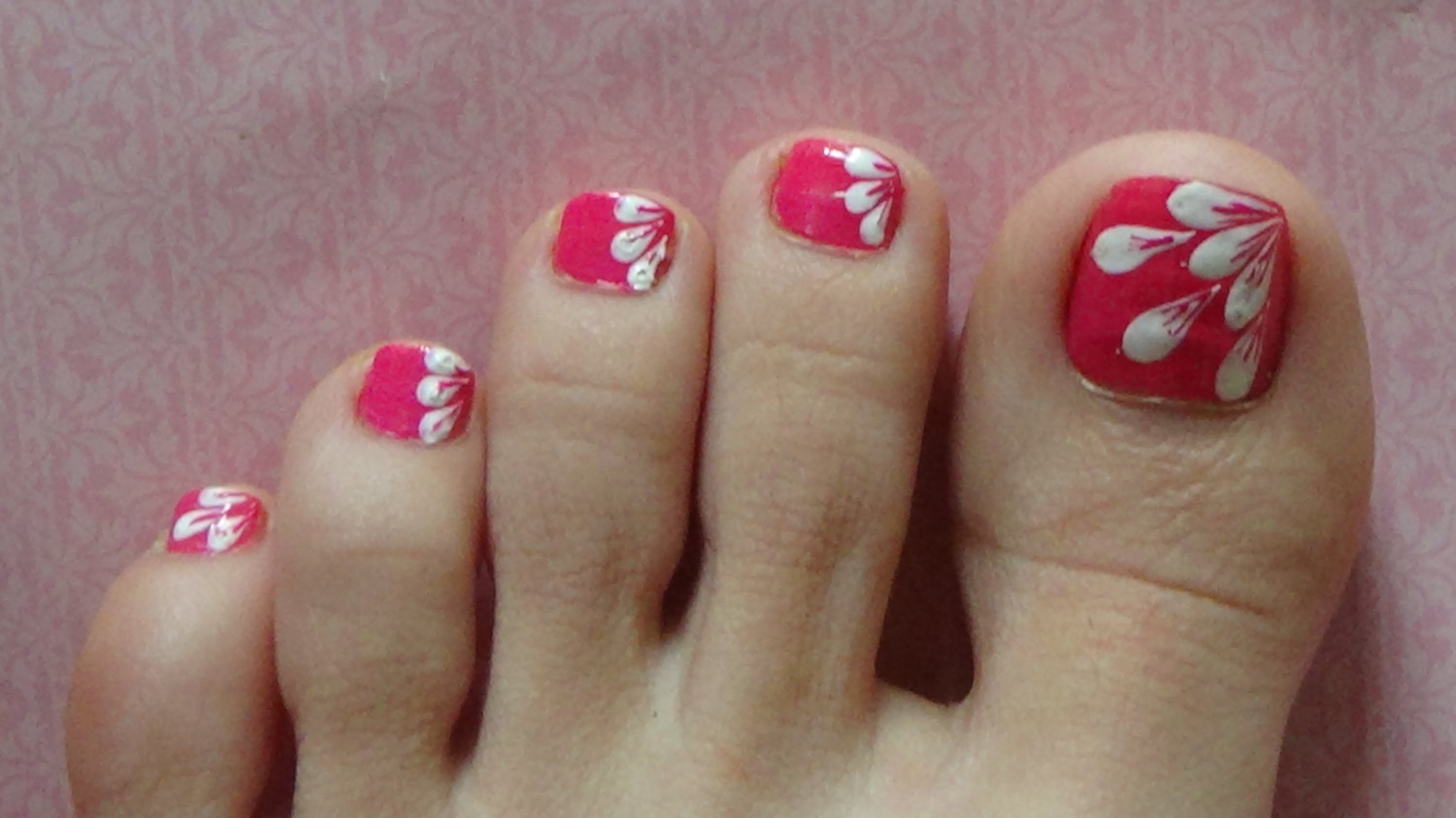 Toe Nail Designs Flowers