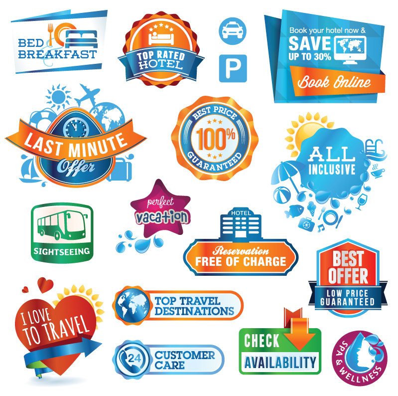 Travel Sticker Vector Free Travel Sticker Vector Free