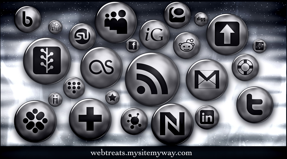Ultra Glossy Silver Button Social Media/Social Bookmarking/Social Networking Icons Ultra Glossy Silver Button Social Media/Social Bookmarking/Social Networking Icons