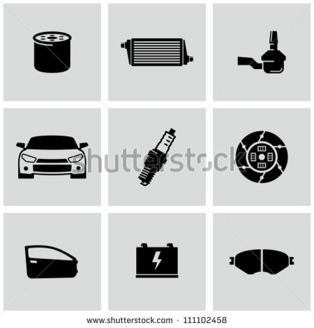 Vector Car Parts Icon