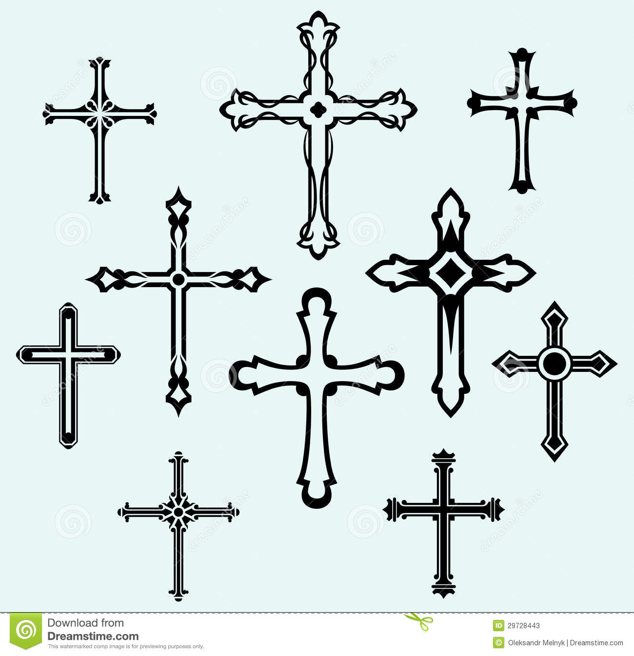 Vector Cross Designs