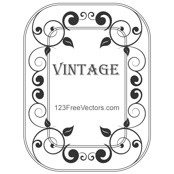 Vintage Borders and Frames Vectors