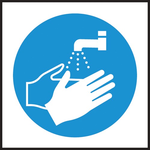 Wash Hands Safety Symbol