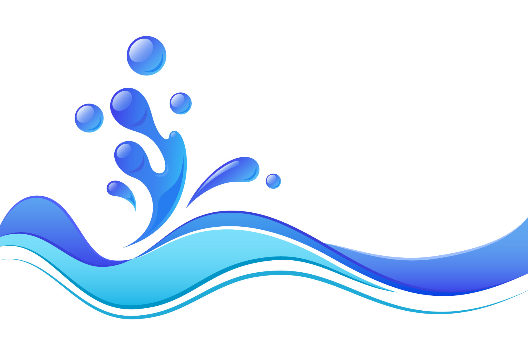 Water Splashes Clip Art