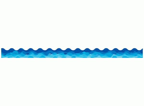 Water Wave Border Clip Art Water Wave Border Clip Art