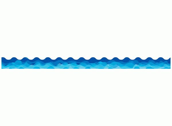 Water Wave Border Clip Art