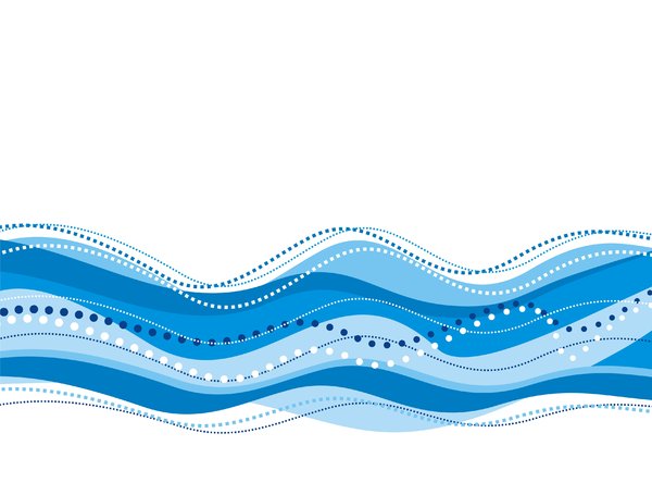 Water Wave Line Graphic