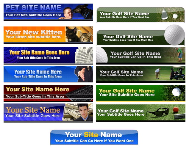 Web Banner Templates Web Banner Templates