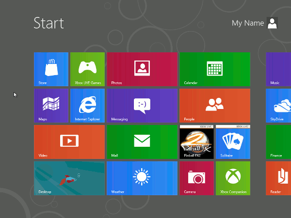 Windows 8 Desktop Icons