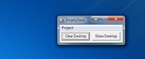 Windows XP Hide Desktop Icons