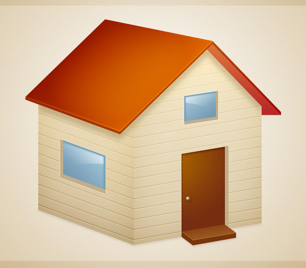 3D House Icon 3D House Icon