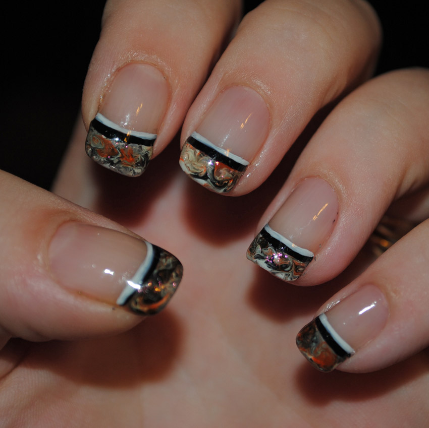 Acrylic French Tip Nail Designs