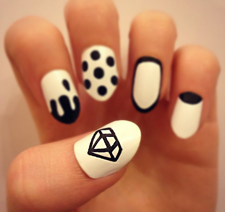 Acrylic Nail Designs Tumblr