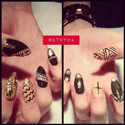 Acrylic Nail Designs Tumblr