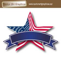 American Flag Vector Graphic