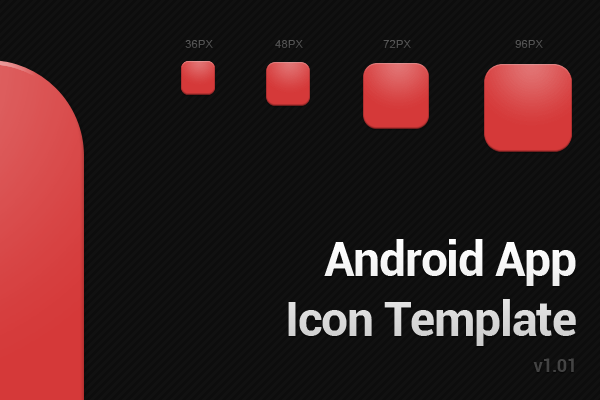 Android App Icon Template